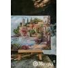 Merejka Siuvinėjimo kryželiu rinkinys "Pajūrio sodai" 31x40 SK297