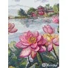 Merejka Kryželiu siuvinėjimo rinkinys "Lotus Dreams" 24x44 SK281