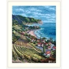 Merejka Kryželio siuvinėjimo rinkinys „Pajūrio vaizdas“ 33,5x25 SK226