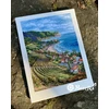 Merejka Kryželio siuvinėjimo rinkinys „Pajūrio vaizdas“ 33,5x25 SK226