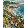 Merejka Kryželio siuvinėjimo rinkinys „Pajūrio vaizdas“ 33,5x25 SK226