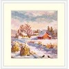 Merejka Kryželio siuvinėjimo rinkinys Žiema 11,5x11,5 SK267B