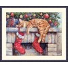 Merejka Kryželiu siuvinėjimo rinkinys "Santa's Helper" 30x39 cm SK264
