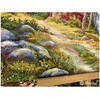 Merejka Kryželiu siuvinėjimo rinkinys „Raudona trobelė miške“ 30x39,5 SK254