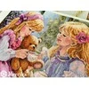 Merejka Skaičiuojamas kryželių siuvinėjimo rinkinys "Arbatos vakarėlis" 31x37 SK242