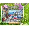 Merejka Santorini. Vaizdas iš terasos 38,5x29 SK230