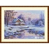 Merejka Kryželių siuvinėjimo rinkinys "Pirmasis sniegas" 20x29 cm SK240