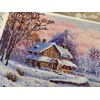 Merejka Kryželių siuvinėjimo rinkinys "Pirmasis sniegas" 20x29 cm SK240