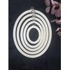 Nurge Pazarlama 15,4x19 cm Oval Flexi Hoop (balta) 230-8WHT