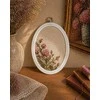 Nurge Pazarlama 15,4x19 cm Oval Flexi Hoop (balta) 230-8WHT