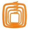 Nurge Pazarlama Nurge kvadratinis (stačiakampis) plastikinis lankas 19,5x22 cm (oranžinis) 170-13OR