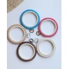 Nurge Pazarlama 20,5 cm apvalus „Flexi Hoop“ (skaidrus) 230-4TRANSP