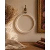 Nurge Pazarlama 20,5 cm apvalus „Flexi Hoop“ (skaidrus) 230-4TRANSP