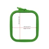 Nurge Pazarlama Nurge Aikštės (stačiakampis) plastikiniai lankai 14,5*16,5 cm (žalias) 170-12GREEN