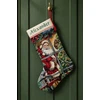 Dimensions Simplicity Creative Corp Kryželiu siuvinėjimo rinkinys Candy Cane Santa Stocking D08778