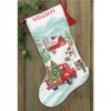 Dimensions Simplicity Creative Corp Siuvinėjimo kryželiu rinkinys "Holiday Farm Stocking" D70-09619