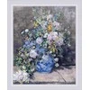 Riolis Kryželiu siuvinėjimo rinkinys "Pavasario puokštė pagal P. A. Renoir paveikslą" 40x50 SR2137