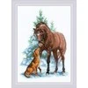 Riolis Kryželio siūlų rinkinys "Hey Buddy!" 21x30 SR2159