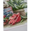 Riolis Siuvinėjimo kryželiu rinkinys "Žydintis triušis" 20x20 cm SRA1030