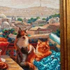 Riolis Kryželiu siuvinėjimo rinkinys "Stambulo katės" 40x30 cm SR2342