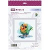 Riolis Kryželiu siuvinėjimo rinkinys „Maža papūga“ 15x15 cm SR2284