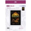 Riolis Kryželiu siuvinėjimo rinkinys "Knygos vakaras" 21x30 SR2281
