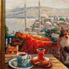 Riolis Kryželiu siuvinėjimo rinkinys "Stambulo katės" 40x30 cm SR2342