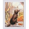 Riolis Kryželiu siuvinėjimo rinkinys "Eime pasivaikščioti!" 18x24 SR2256