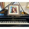 Riolis Kryželio siuvinėjimo rinkinys Floral Muse 30x30 SR2254