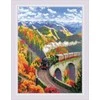 Riolis Kryželiu siuvinėjimo rinkinys „Autumn Express“ 30x40 SR2211