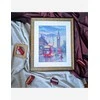 Riolis Kryželiu siuvinėjimo rinkinys - Aine kolekcija "Liūdna Londonas" 30x40 cm SRA1014