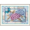 Verachtert Nv Kryželiu siuvinėjimo rinkinys "Hortensia stamp" 21 x 15 cm PN/0145007