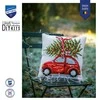 Vervaco Verachtert Nv Siuvinėjimo pagalvėlės rinkinys Kalėdinis automobilis PN/0199257