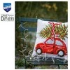 Vervaco Verachtert Nv Siuvinėjimo pagalvėlės rinkinys Kalėdinis automobilis PN/0199257