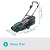 Gardena Akumuliatorinė vejapjovė PowerMax 37/36V P4A solo (be akumuliatoriaus ir įkroviklio)