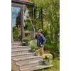 Gardena "Cleansystem" teleskopinė rankena M - XL, prijungiama prie vandens tiekimo, skirta sunkiai pasiekiamoms vietoms