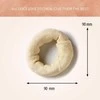 ANTOS Donut baltas žiedas 7-8cm