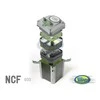 Aqua Nova NCF-600 išorinis filtras iki 150L akvariumui 15W 600L/val