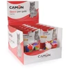 CAMON katėms 4 minkšti spalvoti kamuoliukai su katžole 3.5cm
