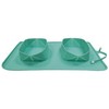 Croci Spa Silicone Bowl kelioninis dubenėlis 38x22x5cm