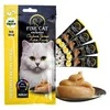 FINE CAT Cremy skanėstas katėms su vištiena ir krevetėmis 4x15g (24)