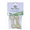 Croci Spa King Bone Kaulas baltas su mazgu 20g 7.5cm 2vnt