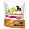 Natural Trainer ADULT DOG SENSITIVE be gliuteno MINI su triušiena 800g