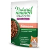 NATURAL TRAINER Straccetti CAT Sterilized konservas su lašiša 85g 12vnt (24)