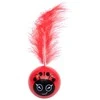 PET NOVA Plastic Ball kamuoliukas su plunksna 3vnt