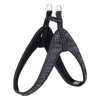 Rogz juodos minkštos atspindinčios petnešos 36cm XS SJQ36