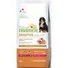 Natural Trainer DOG SENSITIVE be gliuteno PUPPY&amp;JUNIOR Medium/Maxi su lašiša 12kg