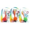 Croci Spa FLYING BALL žaislas katei ant gumytės 4cm 3vnt