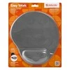 Kilimėlis DEFENDER Pelė pad Easy Work pilkas, lycra, 260х225х5 mm