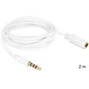 Delock Przedłużacz kabla Apple Audio Jack M/F 4PIN 2m
